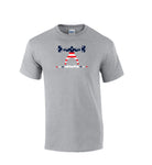 elitefts American Flag Squatter T-Shirt grey