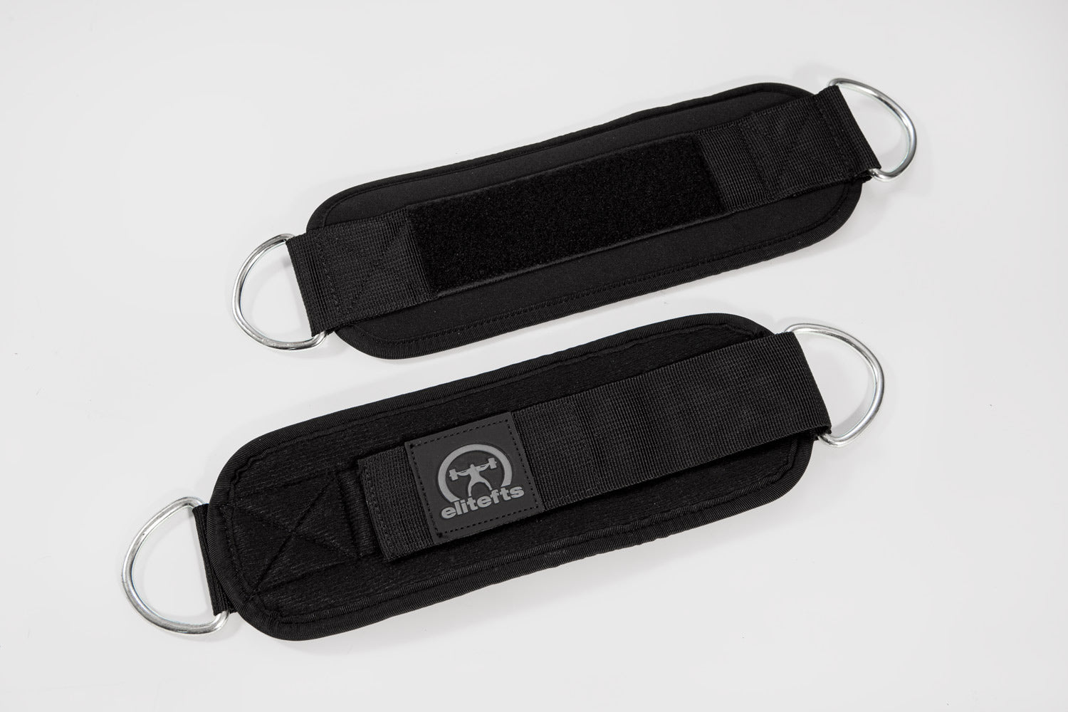 picture of elitefts Ankle Straps Pair laying flat