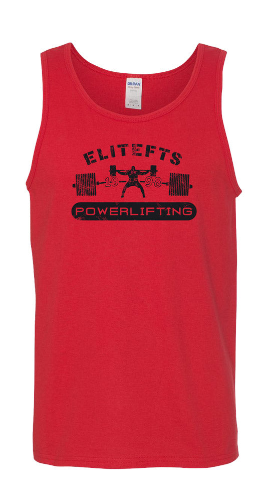 elitefts Bar 98 Tank Top red
