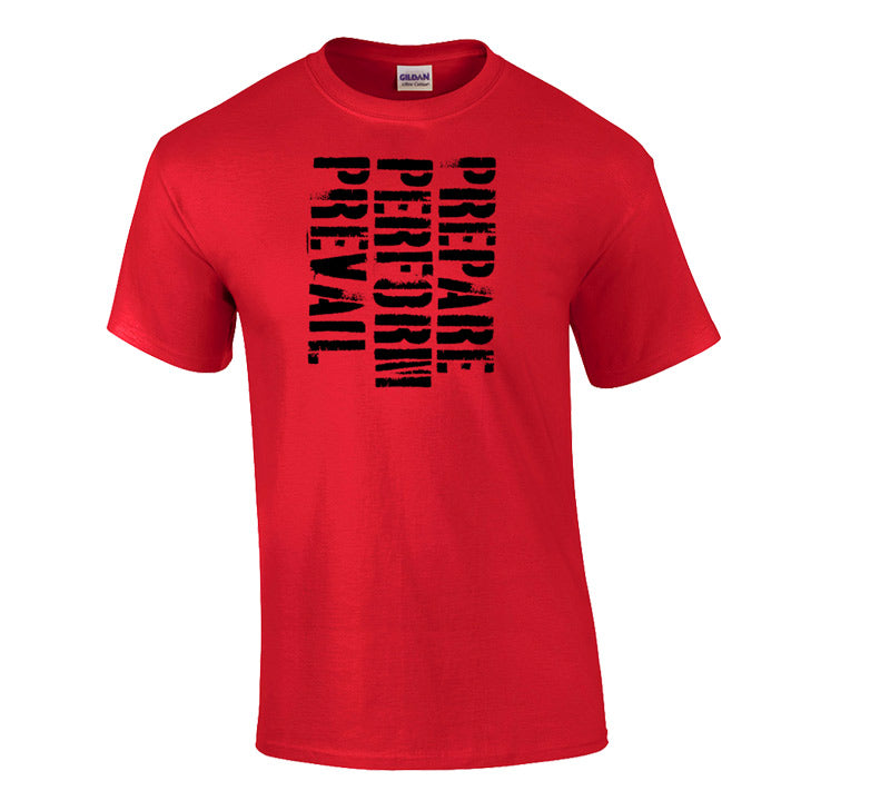 elitefts P3 Black T-Shirt Red