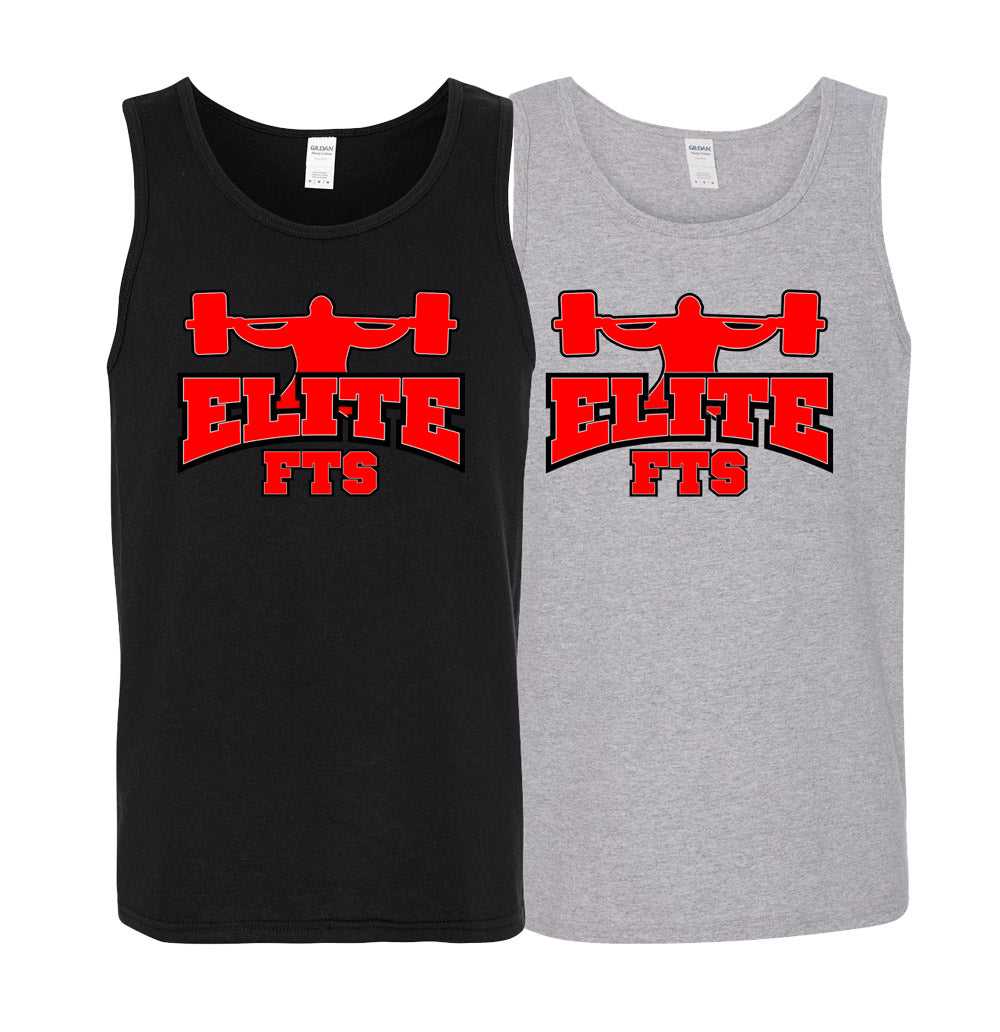 picture of person wearing Block Squat tank top