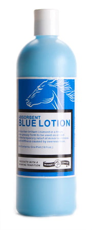 picture of blue heat lotion