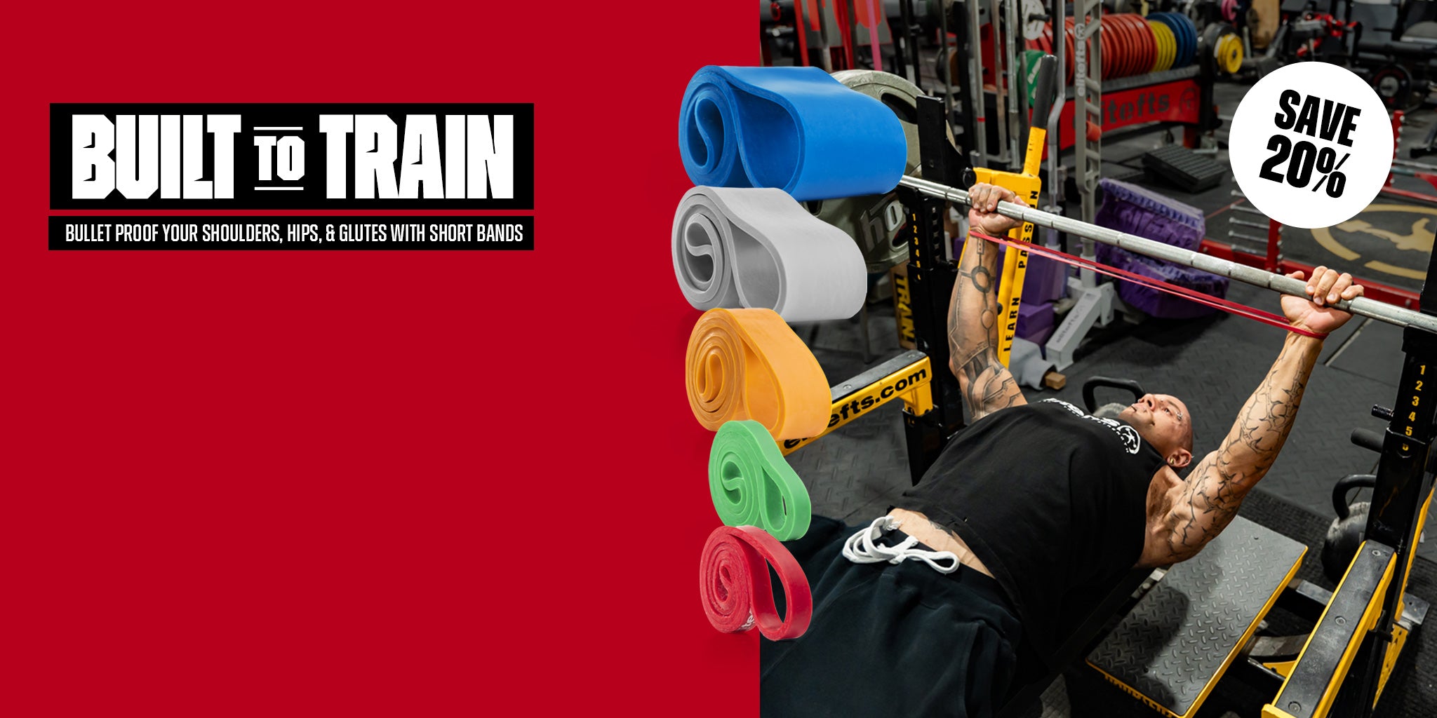 20% off short bands