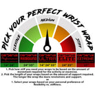 Cerberus Performance Wrist Wraps chart