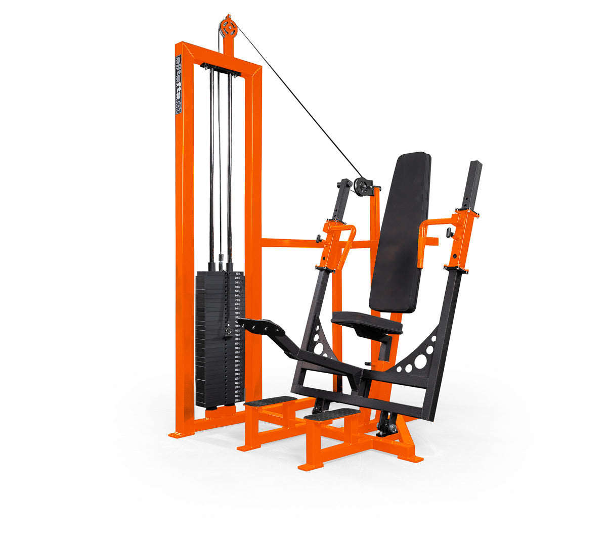 elitefts Signature Seated Chest Press w/Adjustable Handles