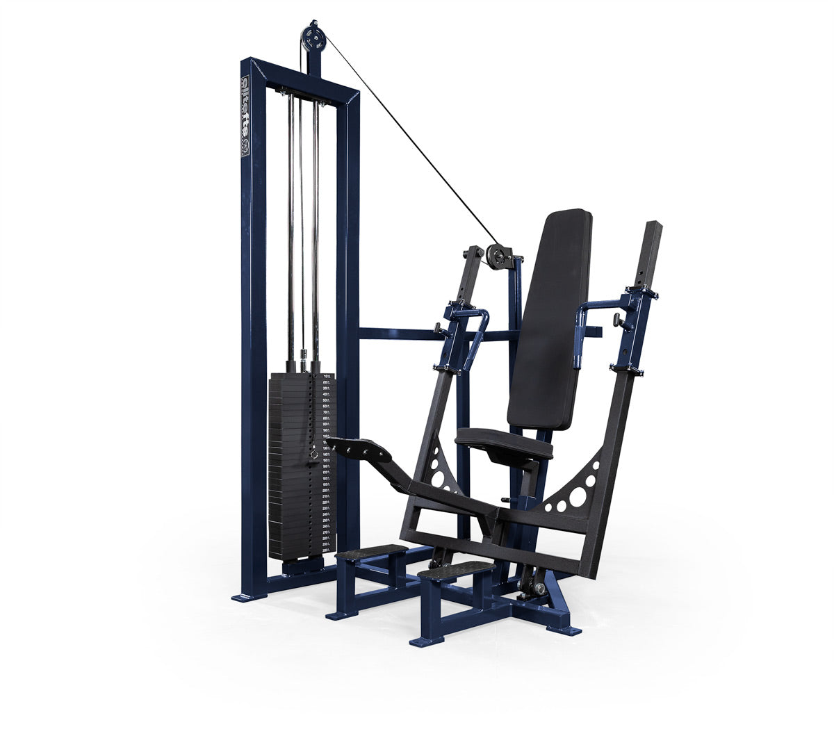 elitefts Signature Seated Chest Press w/Adjustable Handles