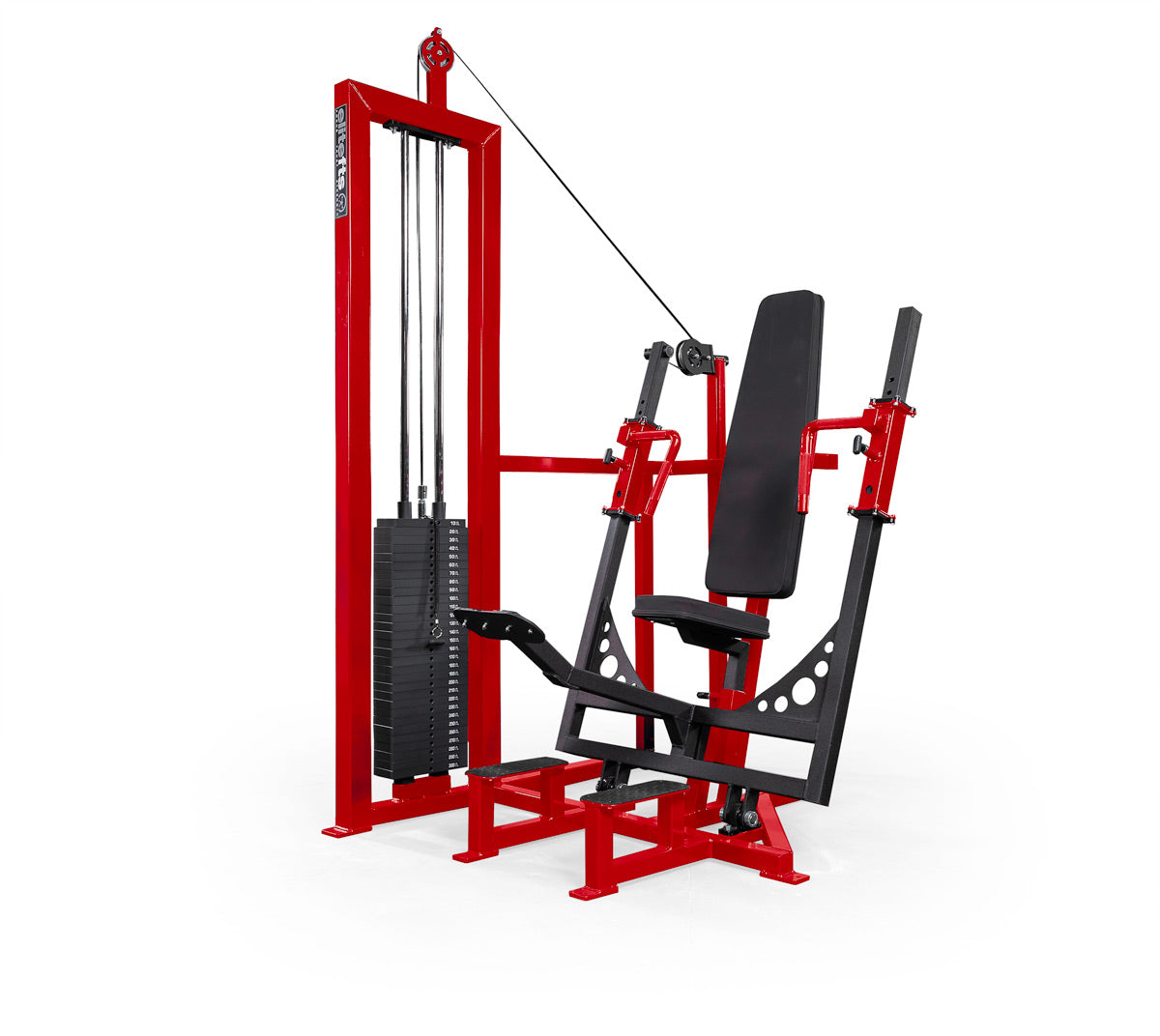 elitefts Signature Seated Chest Press w/Adjustable Handles