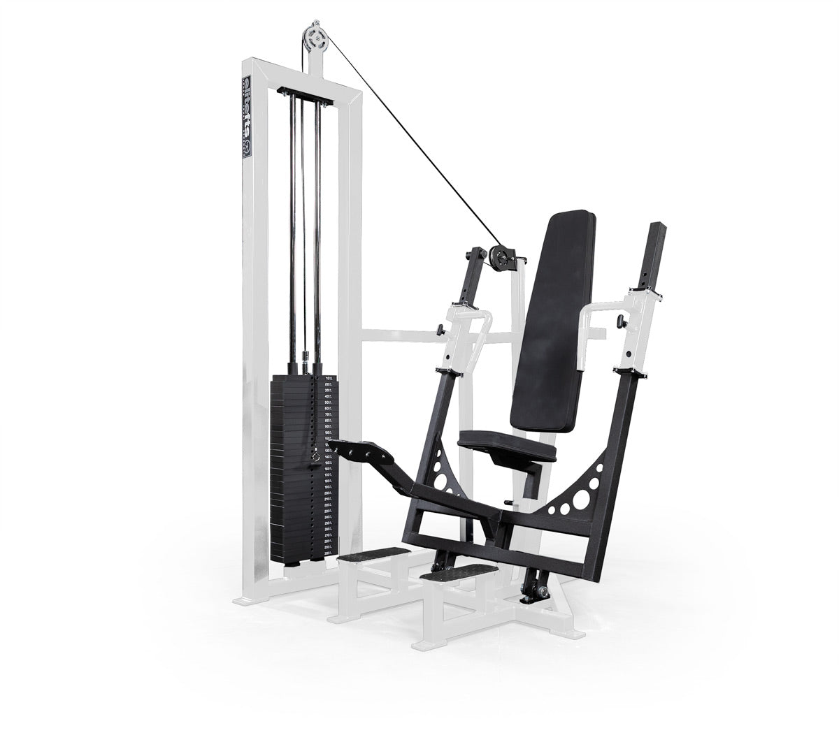 elitefts Signature Seated Chest Press w/Adjustable Handles