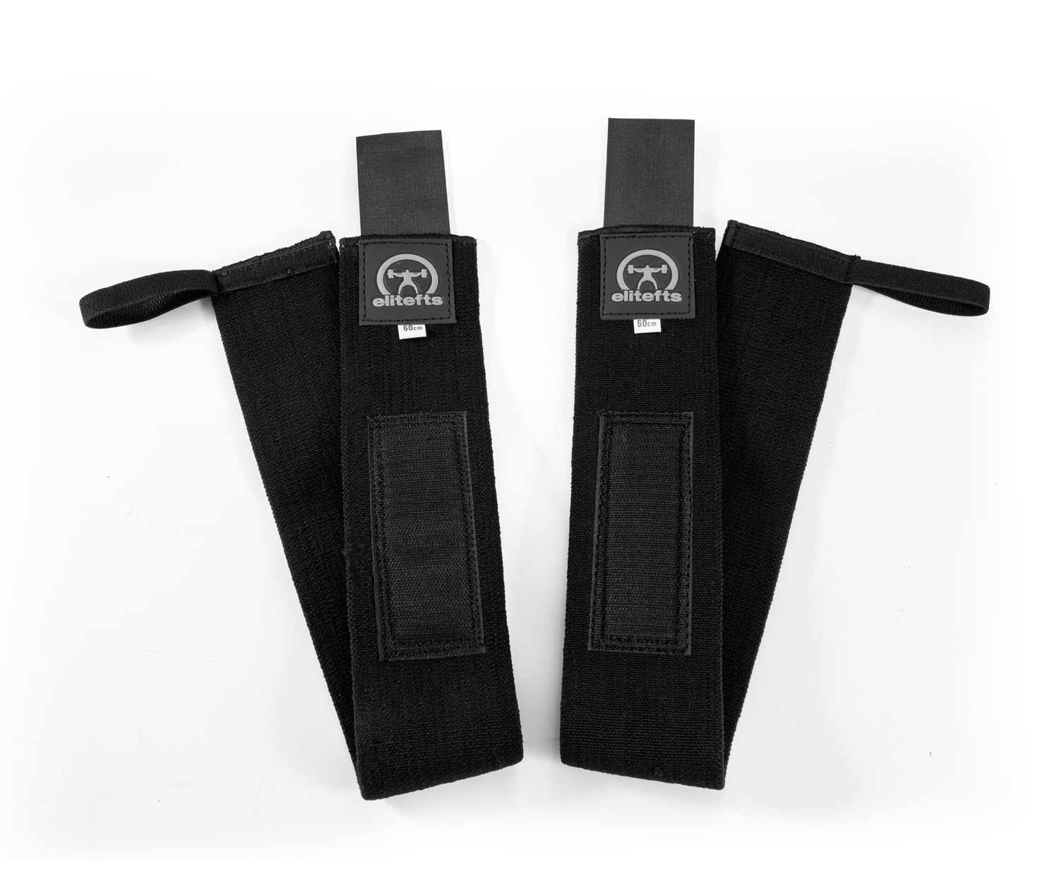 picture of elitefts Core Wrist Wraps laid out flat