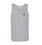elitefts Crescent Black Small Tank Top grey
