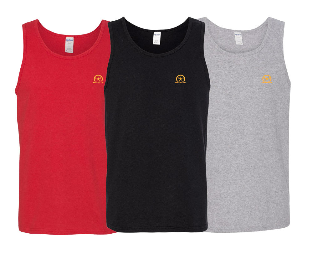 elitefts Crescent Gold Small Tank Top