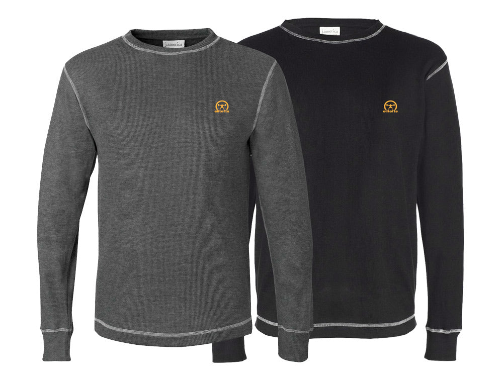 elitefts Crescent Gold Small Thermal Long Sleeve Shirt