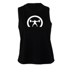 elitefts Crescent Only Women's Racerback Cropped Tank black
