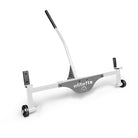 White and gray pool ladder with 'elitefts' branding on a white background