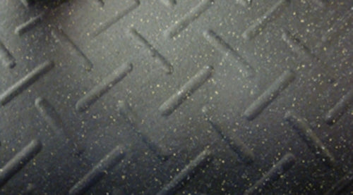 Straight Edge Rubber Floor Mats - 25 Piece Bundle