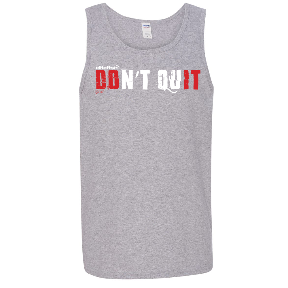 elitefts Don't Quit Tank Top grey