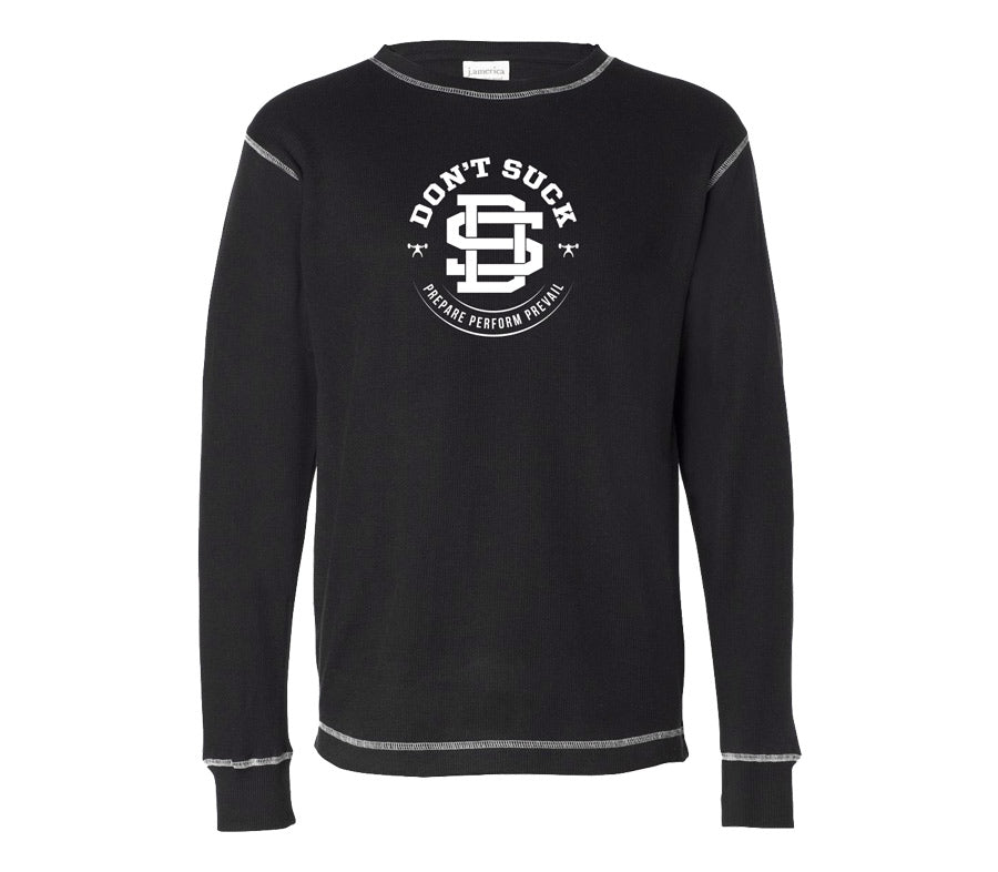 elitefts Don't Suck Thermal Long Sleeve Shirt black