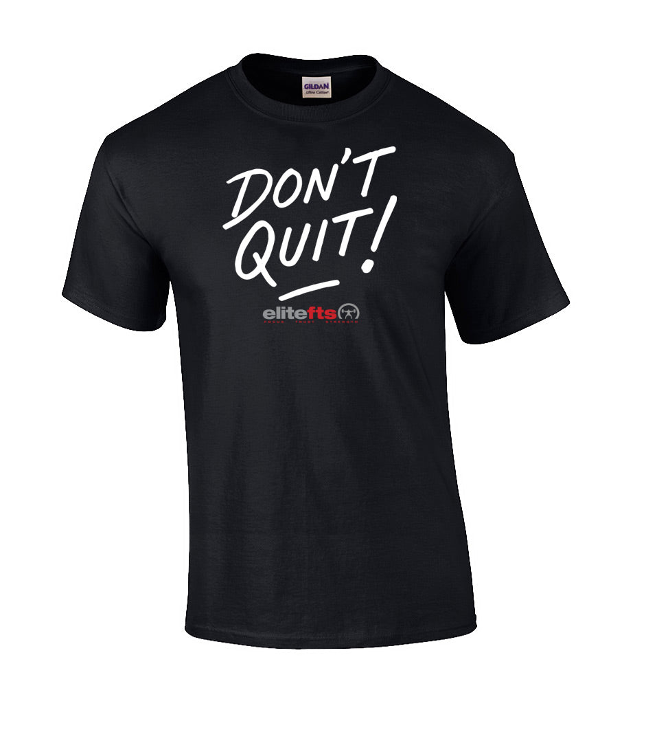 elitefts DQ T-Shirt black