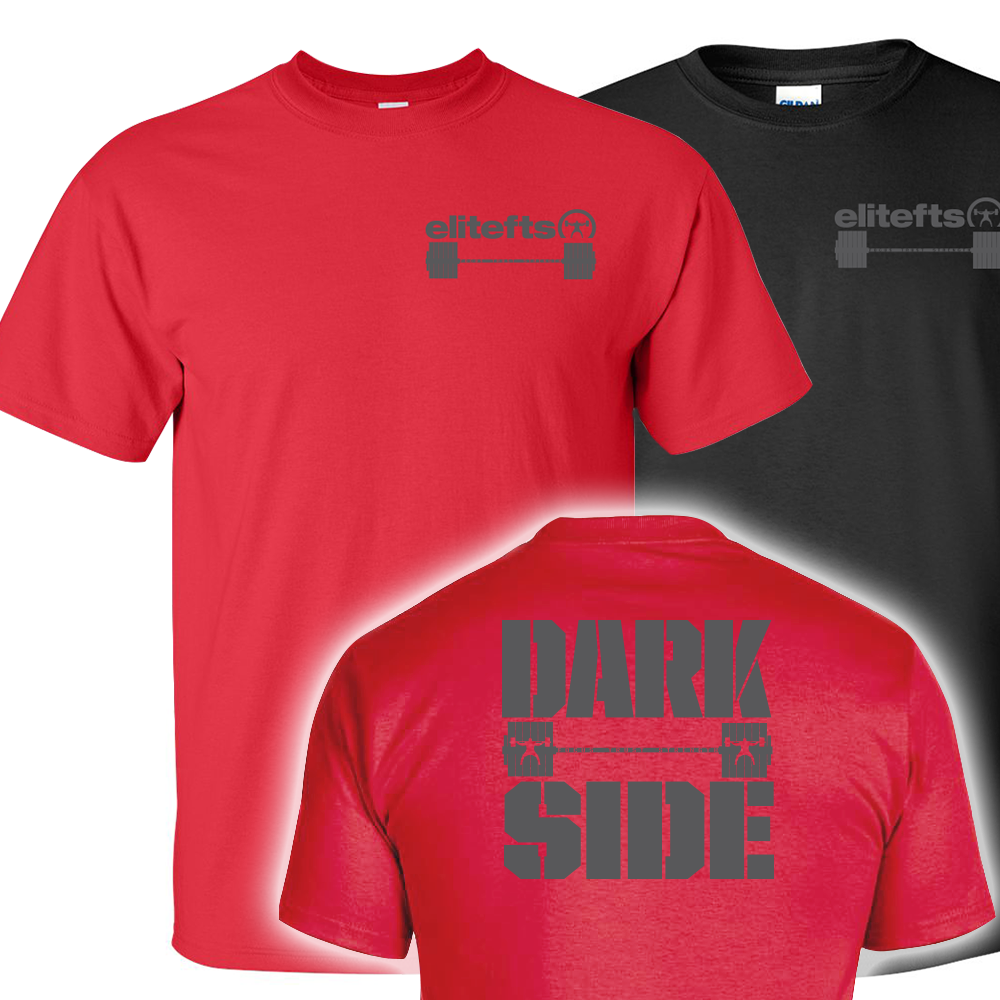 elitefts Darkside Barbell T-Shirt 