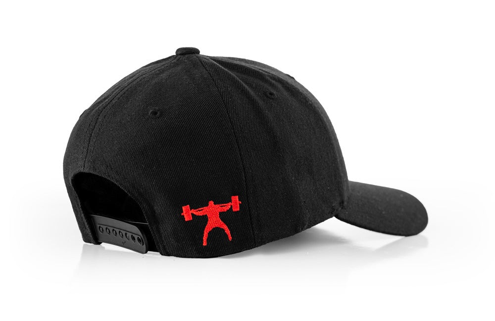 elitefts Snapback Baseball Red "E" Hat