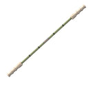 A light green telescopic pole with cream-colored plastic connectors and black measurement markings, shown diagonally on a plain white background.