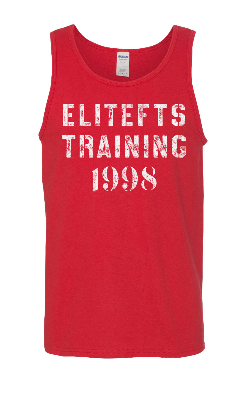 picture of elitefts Training 1998 Tank Top red