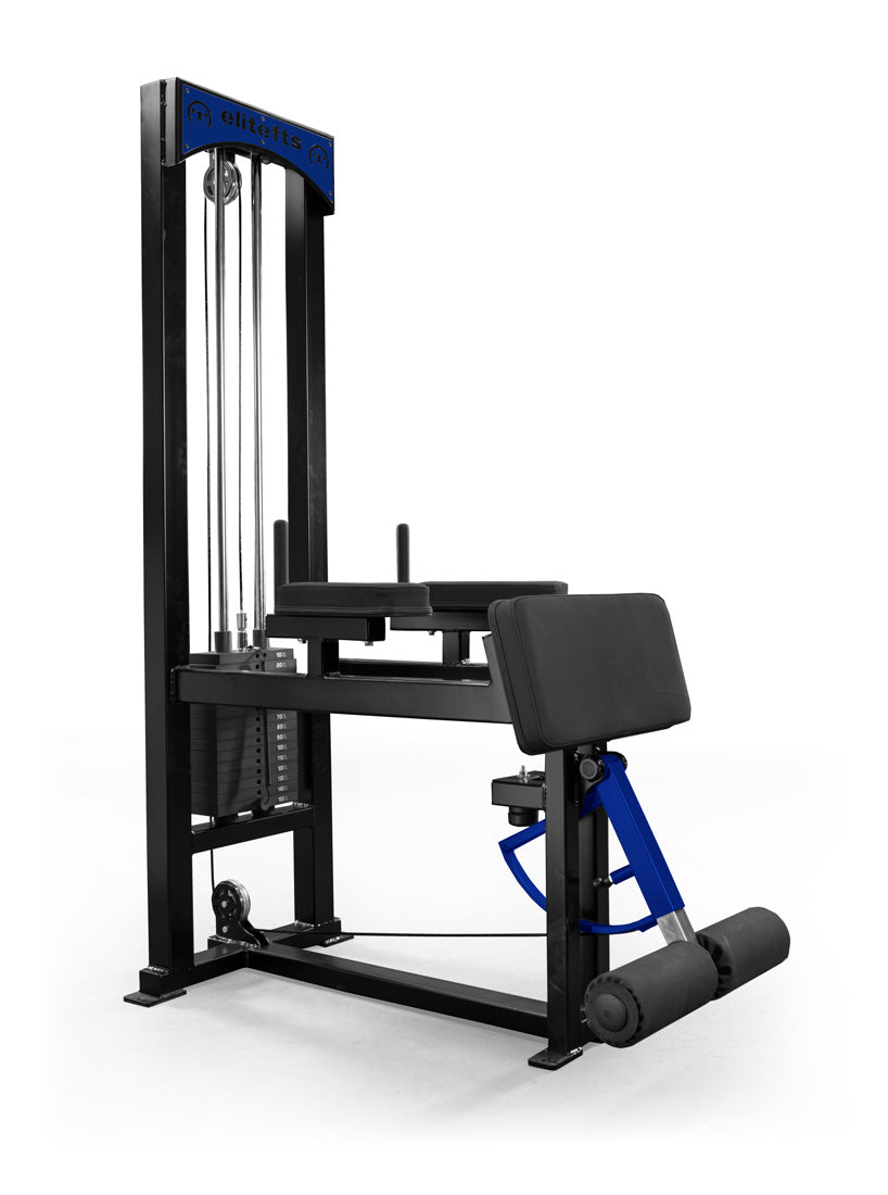 elitefts Signature Standing Leg Curl  Selectorized with 150lb Weight Stack