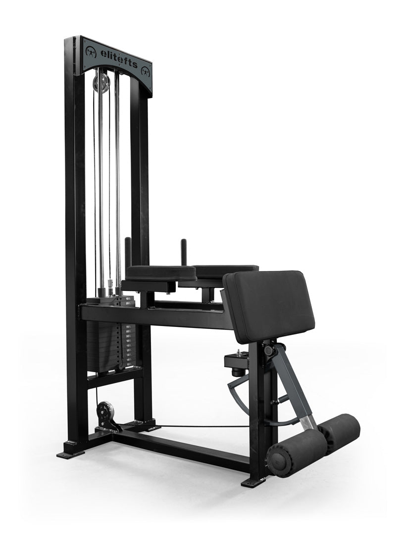 elitefts Signature Standing Leg Curl  Selectorized with 150lb Weight Stack