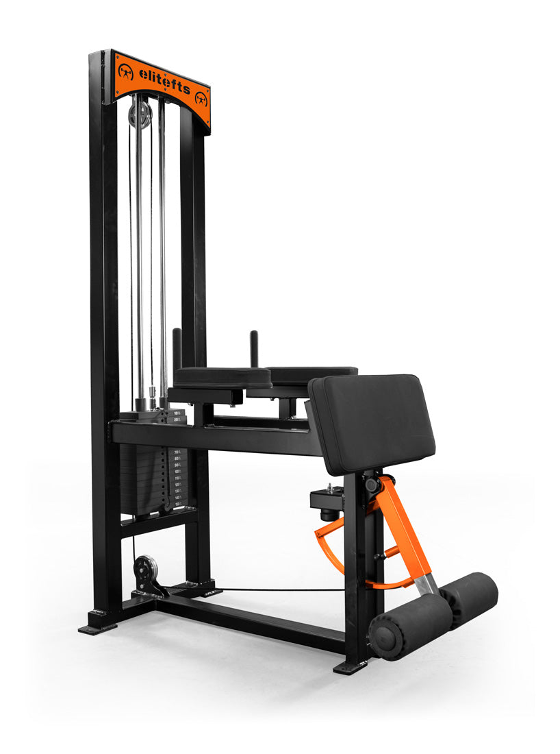elitefts Signature Standing Leg Curl  Selectorized with 150lb Weight Stack
