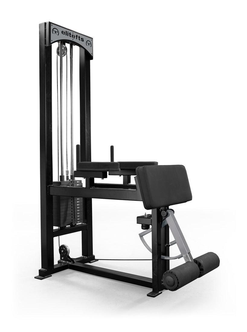 elitefts Signature Standing Leg Curl  Selectorized with 150lb Weight Stack