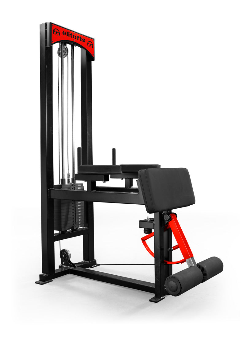 elitefts Signature Standing Leg Curl  Selectorized with 150lb Weight Stack