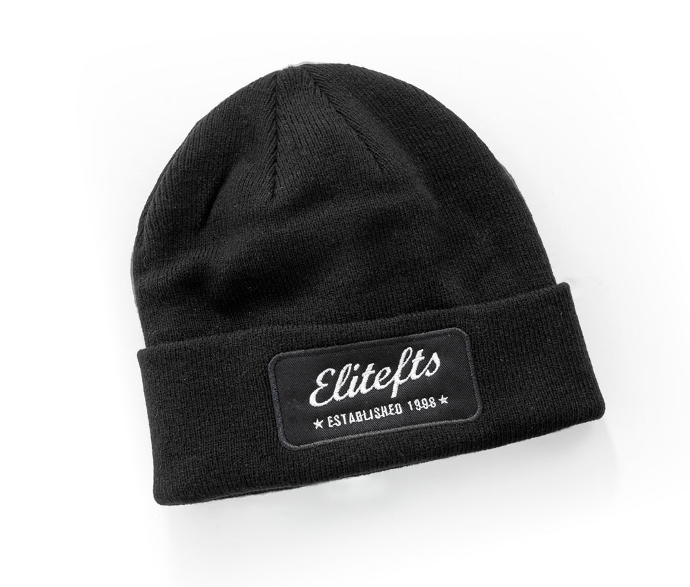 elitefts script beanie black