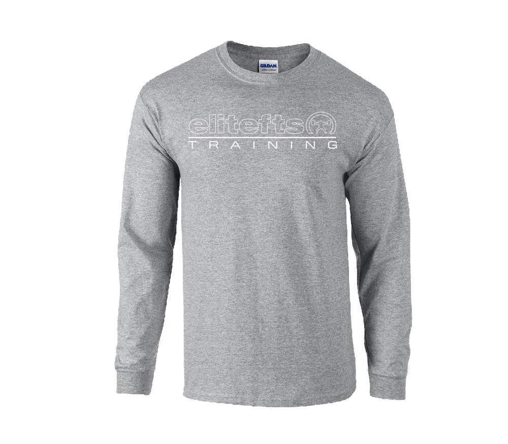picture of elitefts Training Long Sleeve T-Shirt grey
