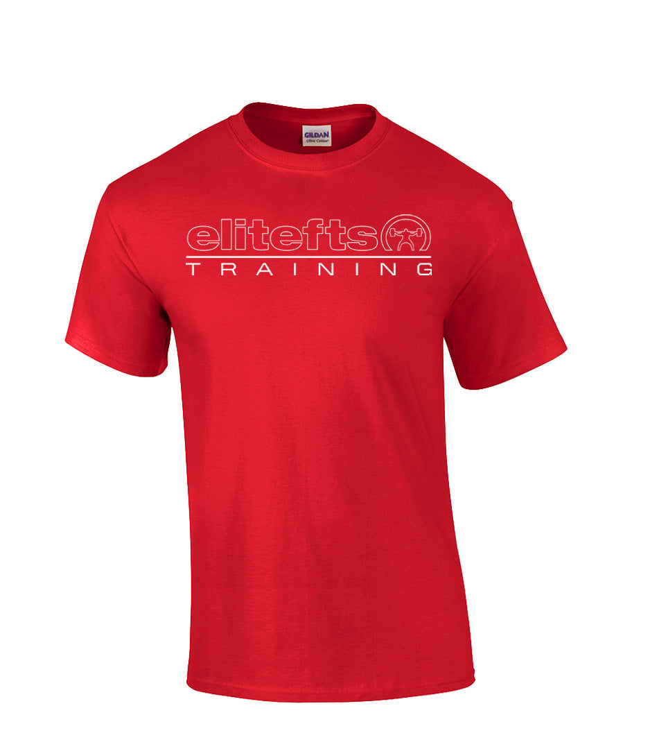 picture of elitefts Training T-Shirt red