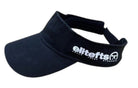 elitefts Tagline White Visor Black