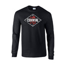 picture of elitefts Essential Rack Long Sleeve T-Shirt black