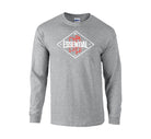 picture of elitefts Essential Rack Long Sleeve T-Shirt grey