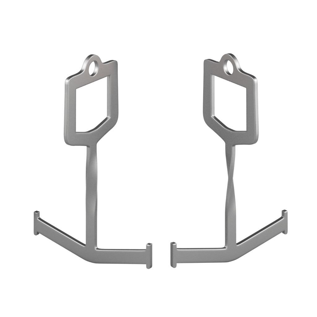 two BANDBELL metal ANCHORs metal
