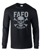 elitefts fafo long sleeve t-shirt black