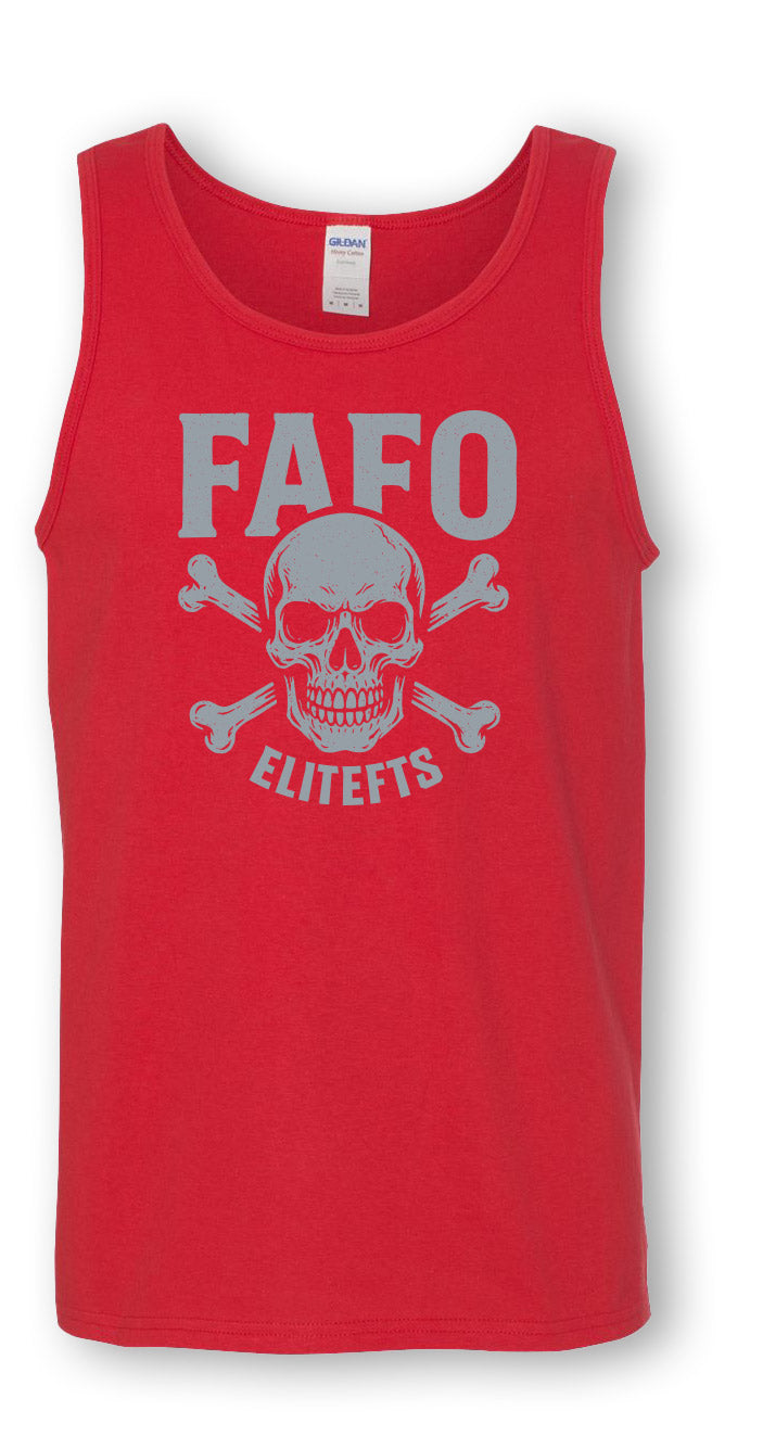 elitefts FAFO Tank Top red