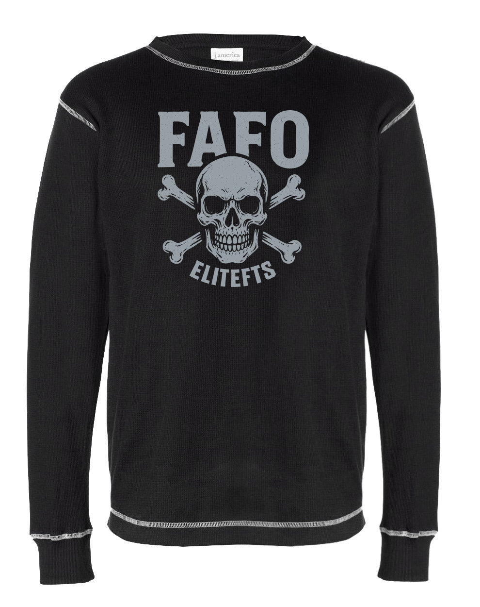 elitefts FAFO Thermal Long Sleeve Shirt BLACK