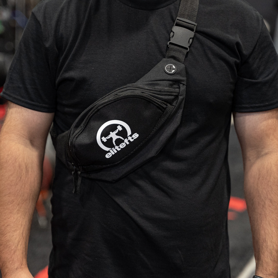 picture of elitefts Fanny/Crossbody Bag on back