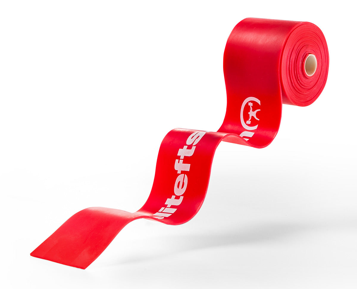 picture of red compression floss