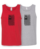 elitefts Focus Trust Strength Flag Black Tank Top