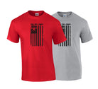 elitefts Focus Trust Strength Flag Black T-Shirt