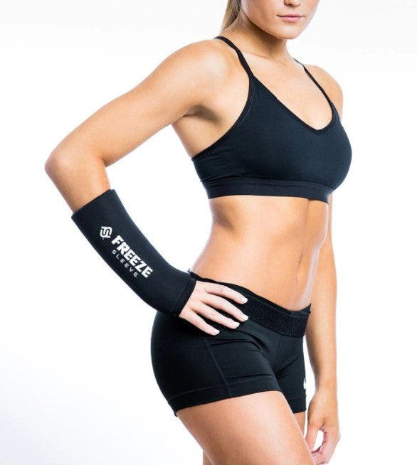 picture of Freeze Sleeves in use