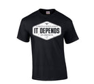 picture of elitefts It Depends T-Shirt black