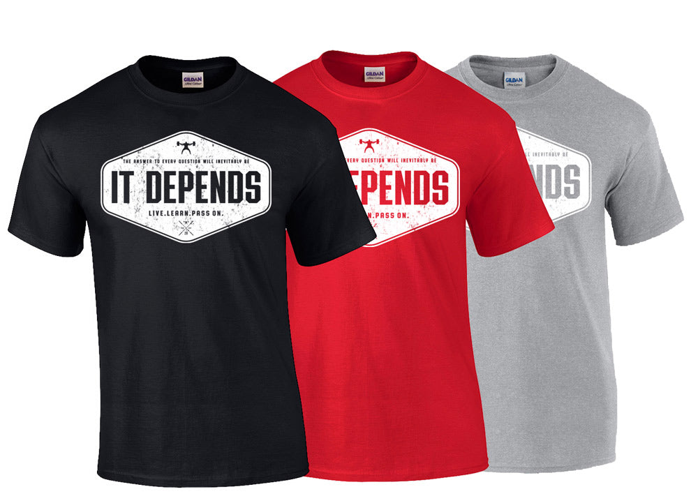 picture of elitefts It Depends T-Shirts