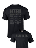 elite HTFU T-Shirt black