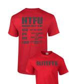 elite HTFU T-Shirt red